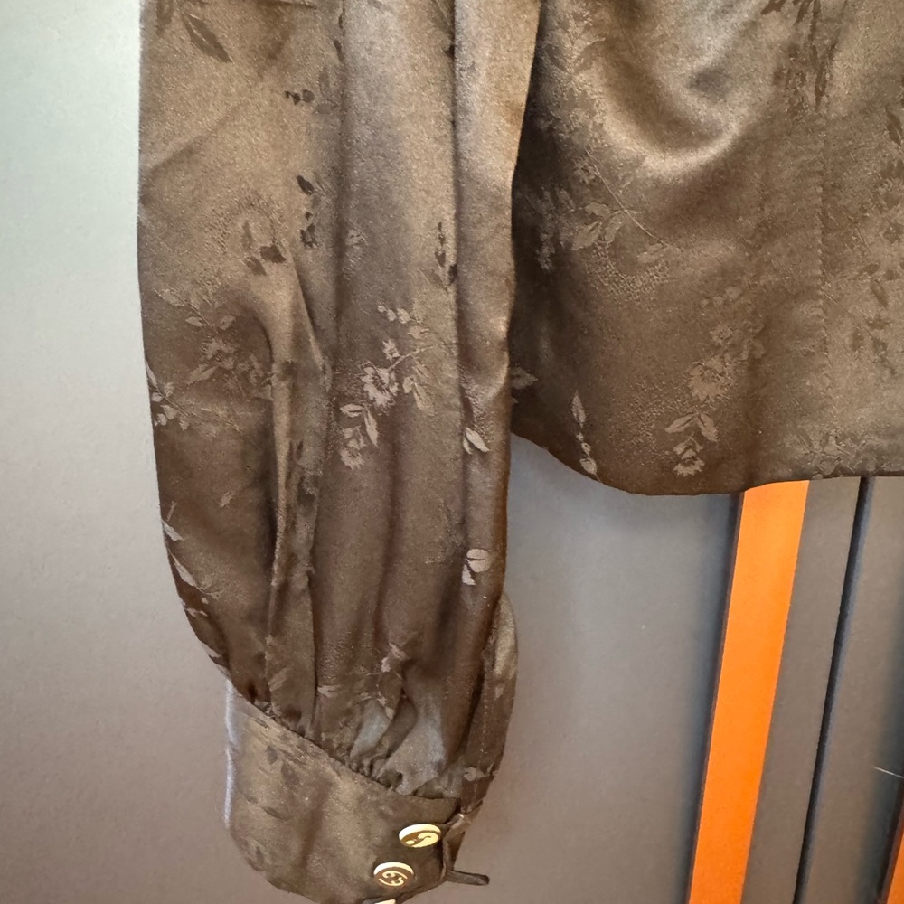 Realisation Par Black Button-Up Women's Top - Picture 5 of 6